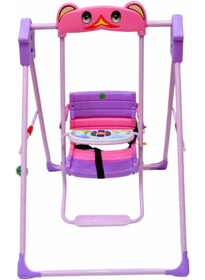 Kids Swing with Music & Triple Safety Strap - Image 2